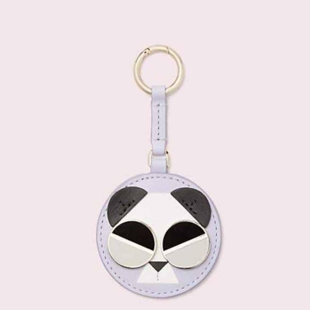 Kate Spade Gentle Panda Dangle Keychain